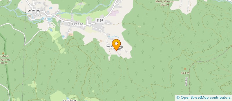 localisation de l'entreprise MONSIEUR RICHARD GORRIERI  FRESSE