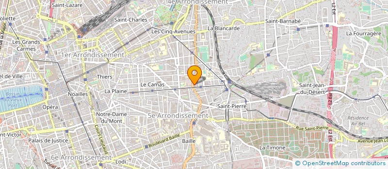localisation de l'entreprise MONSIEUR RICHARD GOUIRAND à MARSEILLE