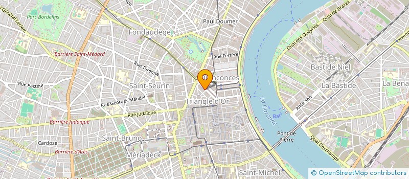 localisation de l'entreprise MONSIEUR RICHARD GOUZIK  BORDEAUX