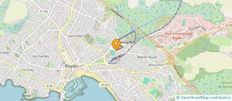 localisation de l'entreprise MONSIEUR RICHARD GRANCHERE  ROYAN