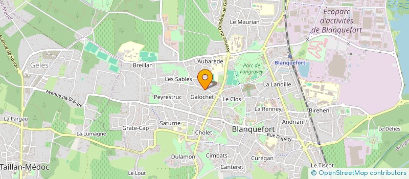 localisation de l'entreprise MONSIEUR RICHARD GRASSELLY à BLANQUEFORT