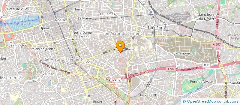 localisation de l'entreprise MONSIEUR RICHARD GREGOIRE à MARSEILLE
