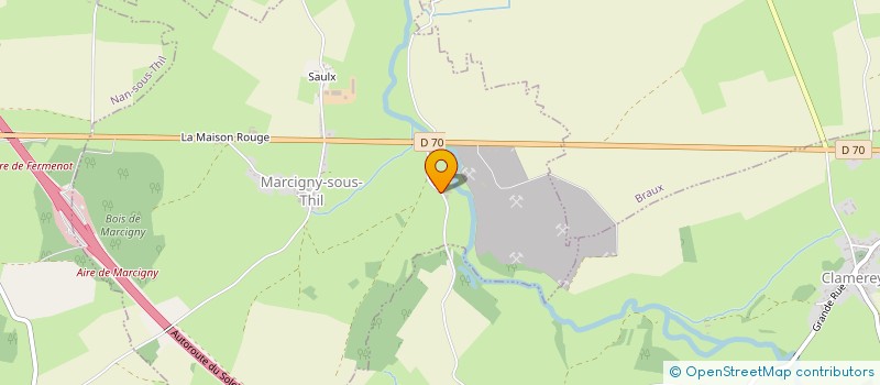 localisation de l'entreprise MONSIEUR RICHARD GUENOT  ROILLY