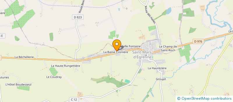 localisation de l'entreprise MONSIEUR RICHARD GUESDON à SAINT MARS D'EGRENNE