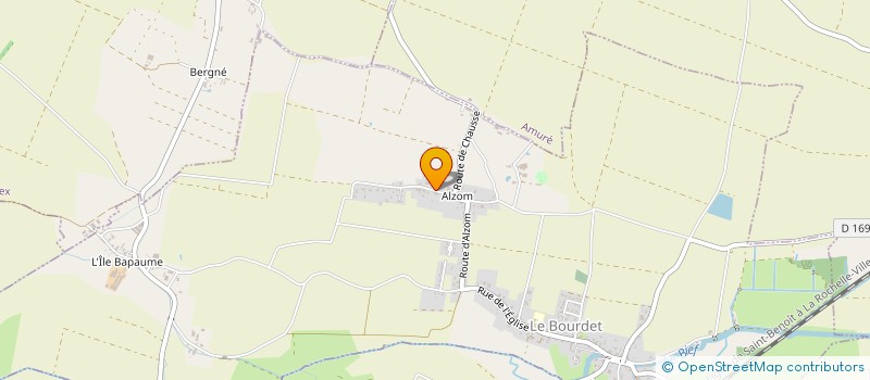 localisation de l'entreprise MONSIEUR RICHARD GUIGNARD  LE BOURDET