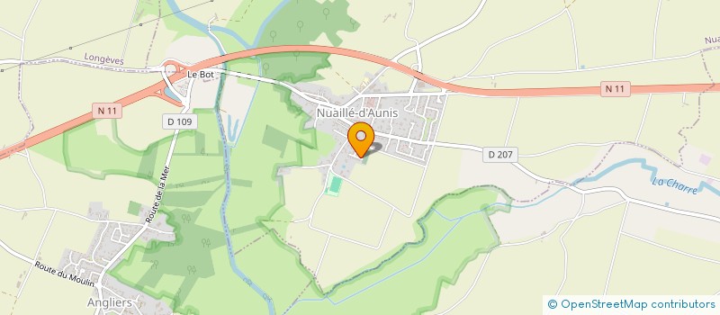 localisation de l'entreprise MONSIEUR RICHARD GUILBAUD  NUAILLE-D'AUNIS