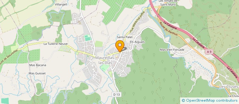 localisation de l'entreprise MONSIEUR RICHARD GUIZARD  MAUREILLAS-LAS-ILLAS