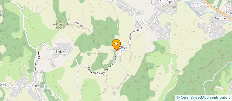 localisation de l'entreprise MONSIEUR RICHARD GUIZZI  SILLINGY