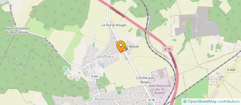 localisation de l'entreprise MONSIEUR RICHARD HAG  MAFFLIERS