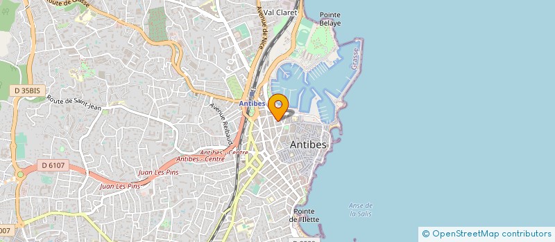 localisation de l'entreprise MONSIEUR RICHARD HARRIS  LA CIOTAT