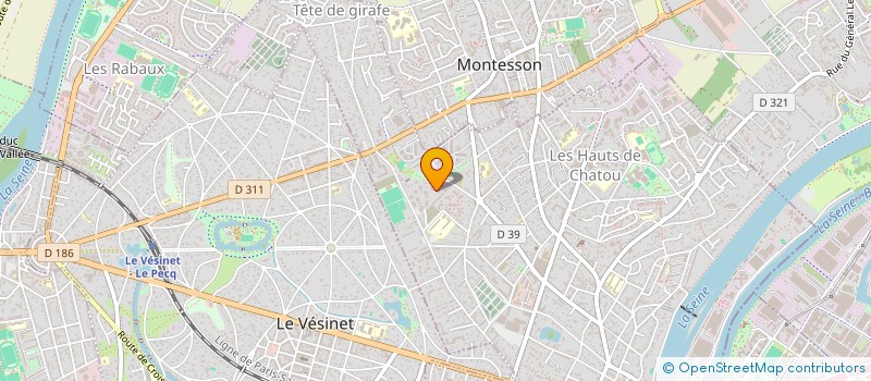 localisation de l'entreprise MONSIEUR RICHARD HATOUM  CHATOU