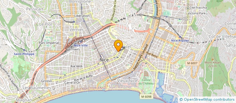 localisation de l'entreprise MONSIEUR RICHARD HAUT  NICE