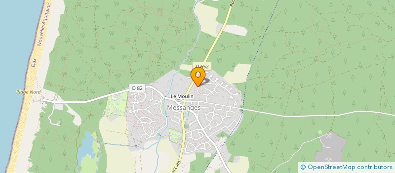 localisation de l'entreprise MONSIEUR RICHARD HAWKINS  MESSANGES