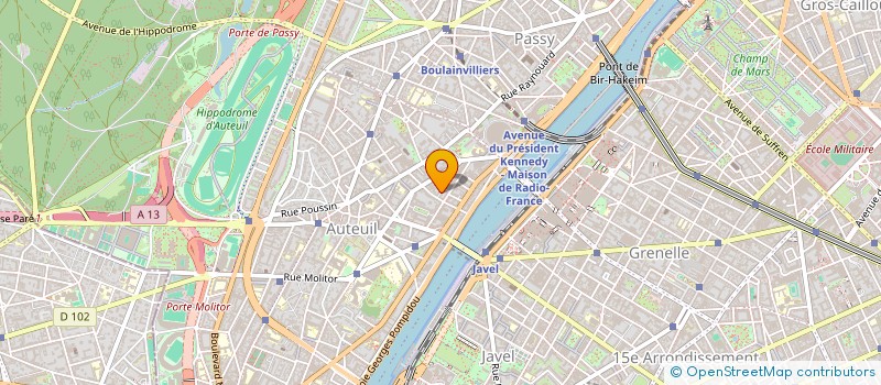 localisation de l'entreprise MONSIEUR RICHARD HENRI DURBIANO  PARIS