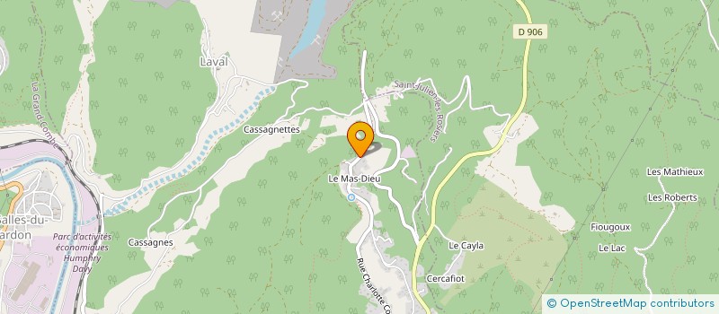 localisation de l'entreprise MONSIEUR RICHARD HENSHELL  LAVAL-PRADEL