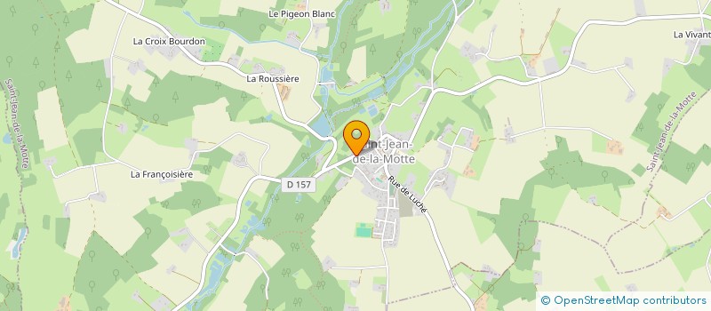 localisation de l'entreprise MONSIEUR RICHARD HERISSE  SAINT-JEAN-DE-LA-MOTTE