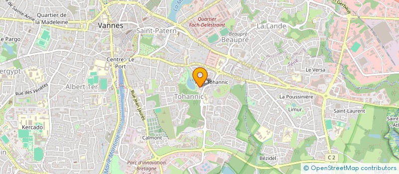 localisation de l'entreprise MONSIEUR RICHARD HERMOUET à VANNES