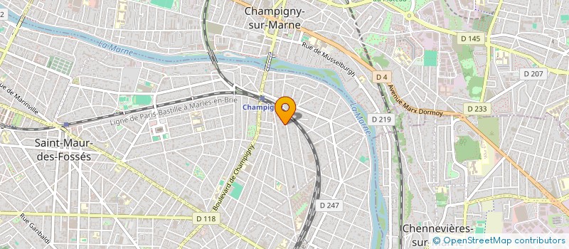 localisation de l'entreprise MONSIEUR RICHARD HERNU à SAINT-MAUR-DES-FOSSES