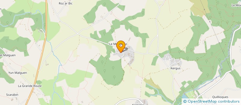 localisation de l'entreprise MONSIEUR RICHARD HINCE  PLOUNEOUR-MENEZ