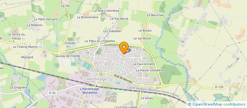 localisation de l'entreprise MONSIEUR RICHARD HOARAU  L'HERMITAGE