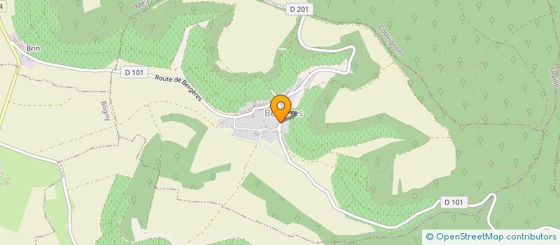 localisation de l'entreprise MONSIEUR RICHARD HOFFMANN  BERGERES