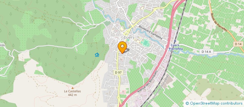 localisation de l'entreprise MONSIEUR RICHARD HORT  CUERS