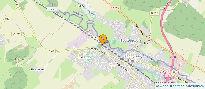 localisation de l'entreprise MONSIEUR RICHARD HOUSSAYE à BLANGY-SUR-BRESLE