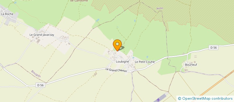 localisation de l'entreprise MONSIEUR RICHARD HOWES  EXOUDUN