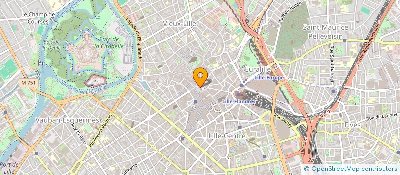 localisation de l'entreprise MONSIEUR RICHARD HOYAUX  LILLE