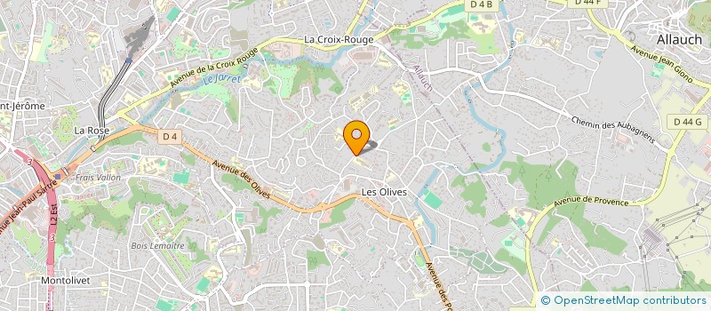 localisation de l'entreprise MONSIEUR RICHARD HUC  MARSEILLE