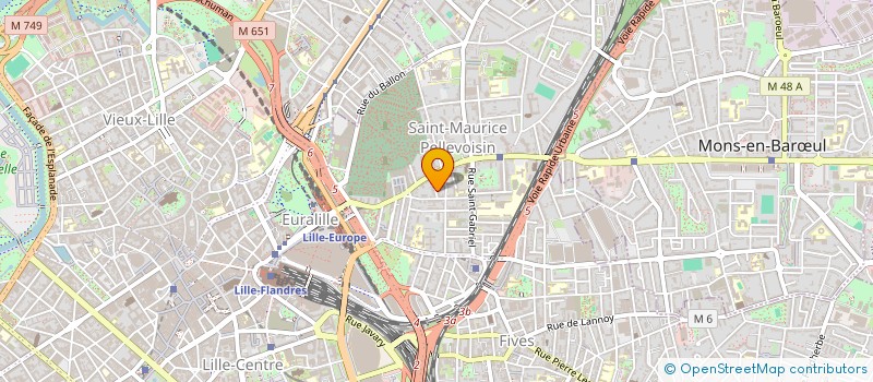 localisation de l'entreprise MONSIEUR RICHARD HUET à LILLE