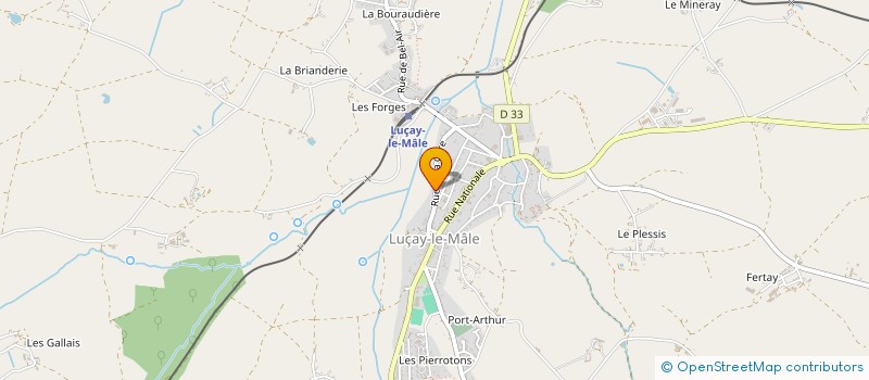 localisation de l'entreprise MONSIEUR RICHARD HULL à LUCAY-LE-MALE