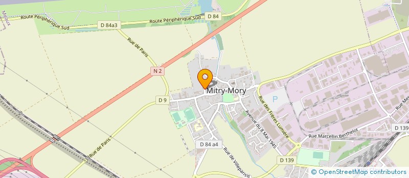 localisation de l'entreprise MONSIEUR RICHARD HUYOT à MITRY-MORY