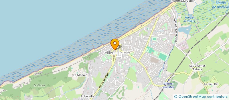 localisation de l'entreprise MONSIEUR RICHARD HYVON à VILLERS-SUR-MER