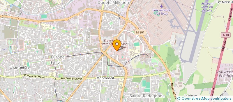 localisation de l'entreprise MONSIEUR RICHARD ITHIER  TOURS