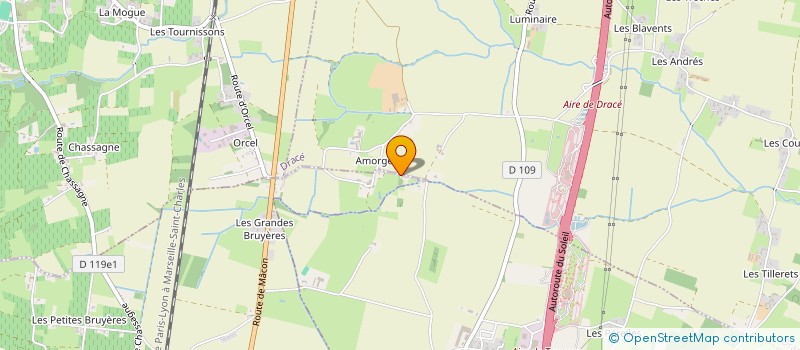 localisation de l'entreprise MONSIEUR RICHARD JACQUET  DRACE