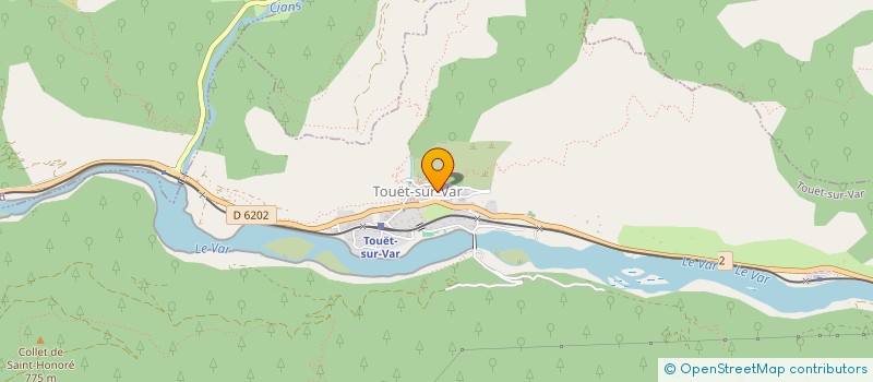 localisation de l'entreprise MONSIEUR RICHARD JAMBU  TOUET-SUR-VAR
