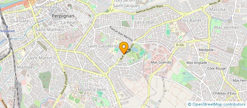 localisation de l'entreprise MONSIEUR RICHARD JANSELME à PERPIGNAN