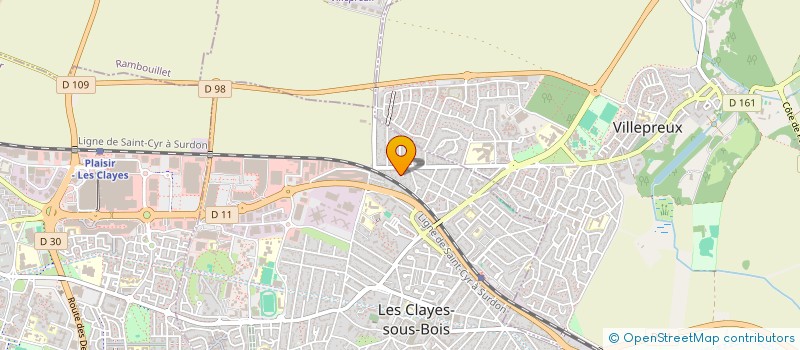 localisation de l'entreprise MONSIEUR RICHARD JOUANNEAU  LES CLAYES-SOUS-BOIS