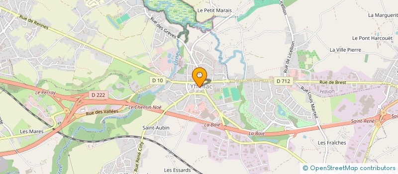 localisation de l'entreprise MONSIEUR RICHARD JUBAULT  YFFINIAC