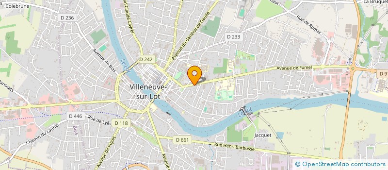 localisation de l'entreprise MONSIEUR RICHARD JULIEN  VILLENEUVE-SUR-LOT