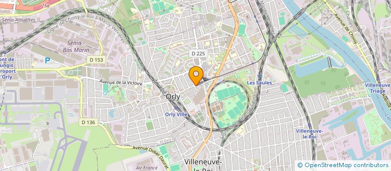 localisation de l'entreprise MONSIEUR RICHARD KINDZONDZI  ORLY