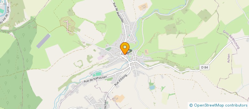 localisation de l'entreprise MONSIEUR RICHARD KIRCH  SCHMITTVILLER