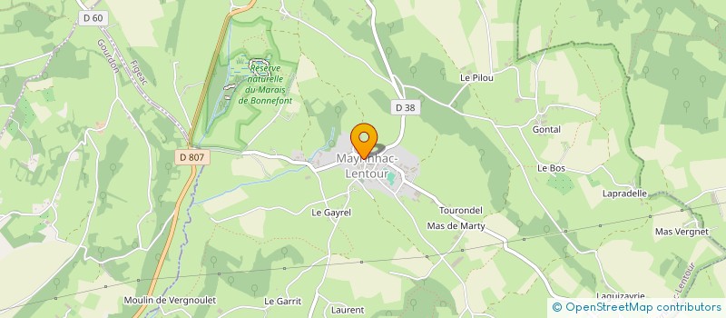 localisation de l'entreprise MONSIEUR RICHARD KIRK à ISSENDOLUS