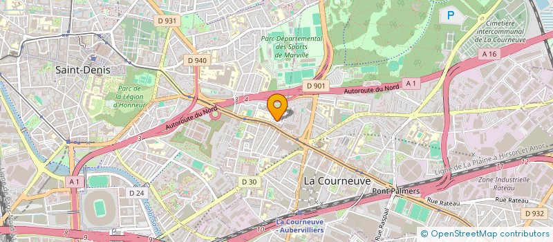 localisation de l'entreprise MONSIEUR RICHARD KOUTON  SAINT-DENIS