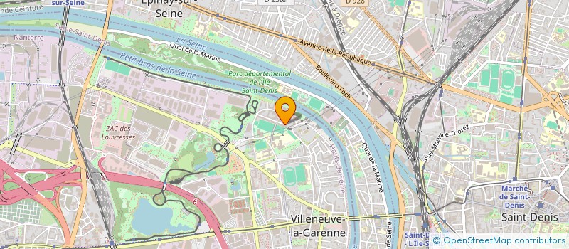 localisation de l'entreprise MONSIEUR RICHARD KOYONGO à VILLENEUVE-LA-GARENNE