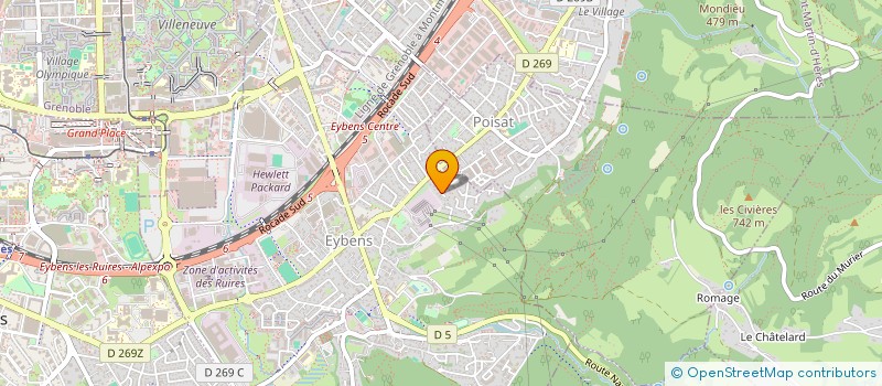 localisation de l'entreprise MONSIEUR RICHARD KRONK  EYBENS