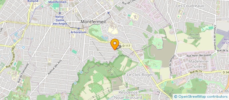 localisation de l'entreprise MONSIEUR RICHARD KRUPA  MONTFERMEIL