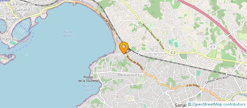 localisation de l'entreprise MONSIEUR RICHARD LAARICOT à SANARY SUR MER