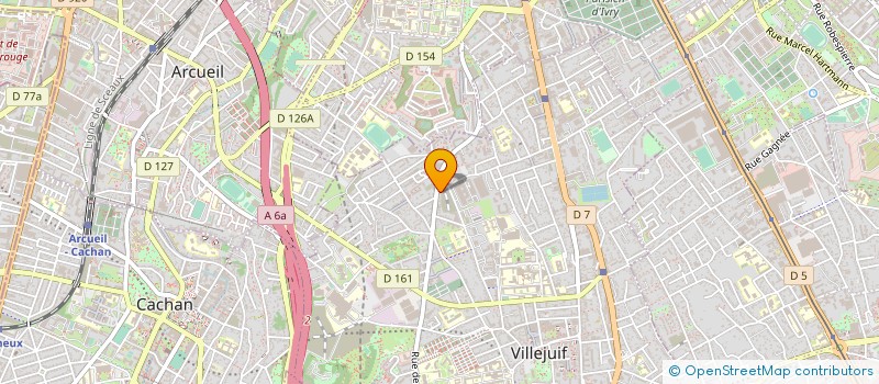 localisation de l'entreprise MONSIEUR RICHARD LABAUME à VILLEJUIF